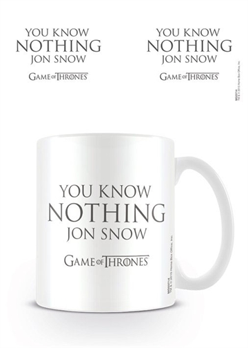 Game of Thrones Krus - You know nothing Jon Snow